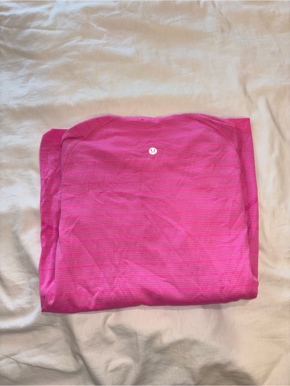 lululemon athletica hot pink swiftly tech long sleeve size 6 - Picture 3 of 4